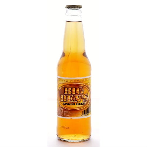 Big Ben's Ginger Beer Soda - 12 oz Glass Bottles