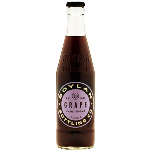 Boylan Grape Soda - 12 oz Glass Bottles Boylan Grape Soda - 12 oz Glass Bottles