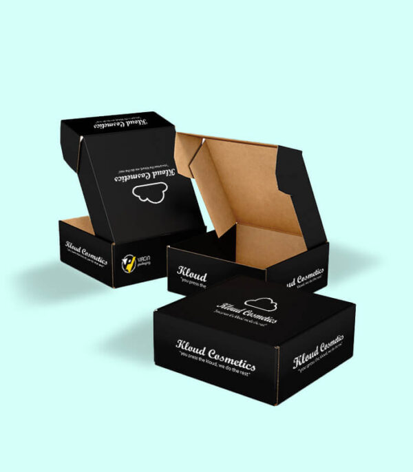 Cardboard Mailer Boxes — Custom Printing Cardboard Mailer Packaging Boxes Wholesale — VIRGIN Printing USA