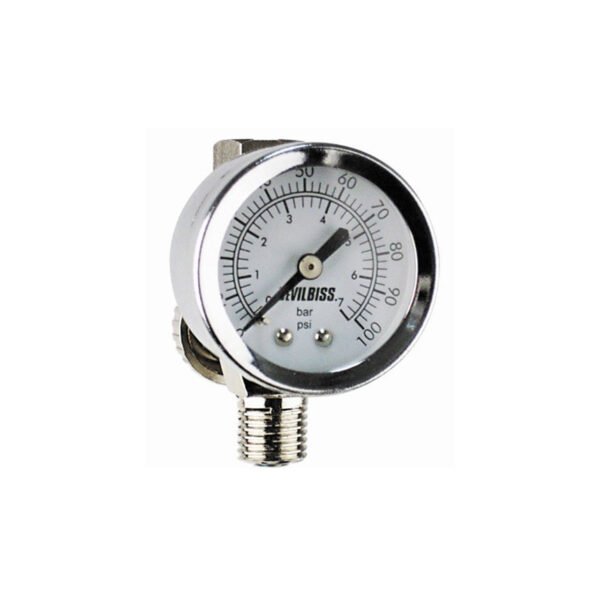 DeVilbiss 100 PSI Spray Gun Air Adjusting Valve with Gauge 803236 DeVilbiss 100 PSI Spray Gun Air Adjusting Valve with Gauge 803236