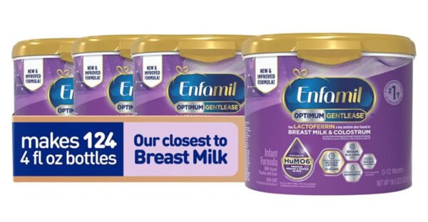 Enfamil Optimum Enspire Gentlease Enspire Case of 4 - 19.5 OZ Enfamil Optimum Enspire Gentlease Enspire Case of 4 - 19.5 OZ