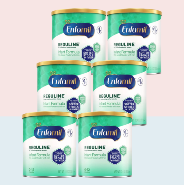 Enfamil Reguline Powder Infant Formula (6-12.4 oz) Case of 6 Enfamil Reguline Powder Infant Formula (6-12.4 oz) Case of 6