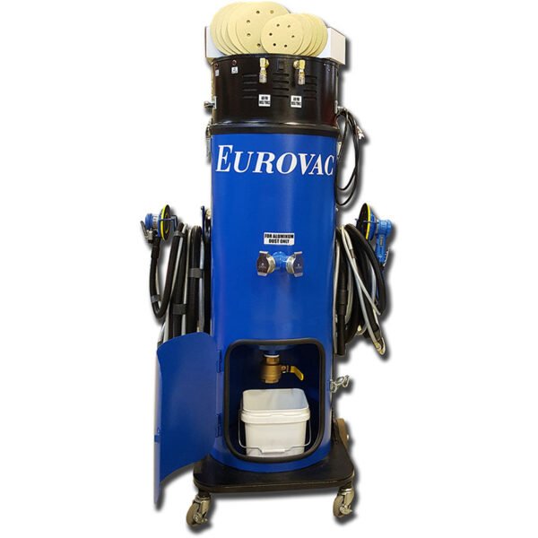Eurovac II 2-Man Wet Mix Dust Collector NFPA - CALL FOR PRICING Eurovac II 2-Man Wet Mix Dust Collector NFPA - CALL FOR PRICING