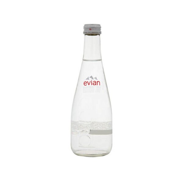 Evian - Spring Water - 330 ml (1 Glass Bottle)