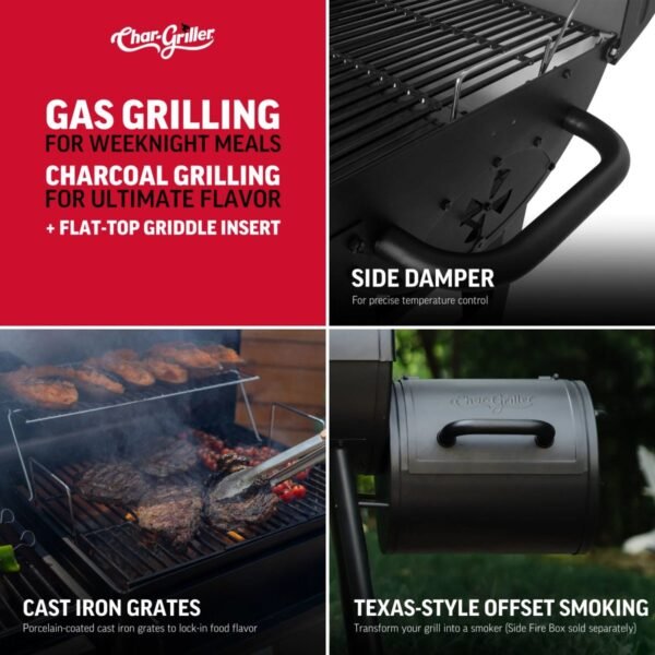 FlexFuel Plus Grill, Griddle and Smoker FlexFuel Plus Grill, Griddle and Smoker