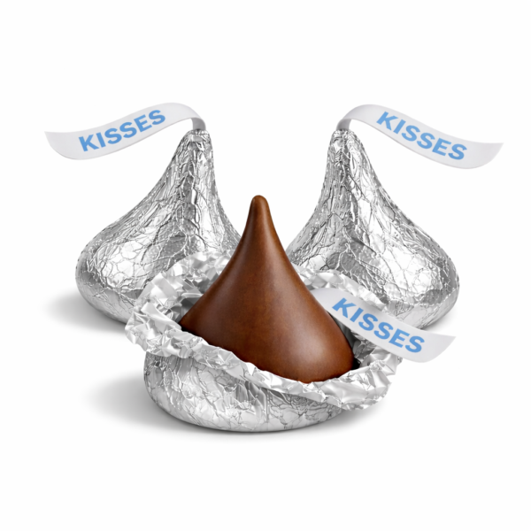 Hershey's Kisses Milk Chocolate – Silver Foils – Bulk Value Bag Hershey's Kisses Milk Chocolate – Silver Foils – Bulk Value Bag