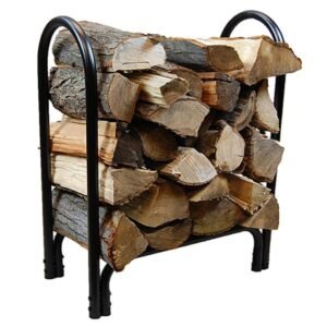 HY-C 2ft Black Log Rack HY-C 2ft Black Log Rack