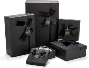 Luxury Black Box Packaging — Buy Custom Boxes for Your Business — VIRGIN Printing USA