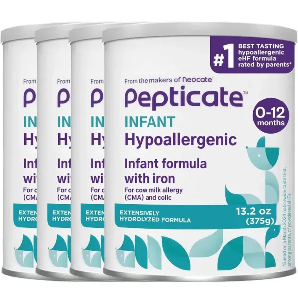 Nutricia Pepticate Hypoallergenic (4-13.2 oz) Case of 4