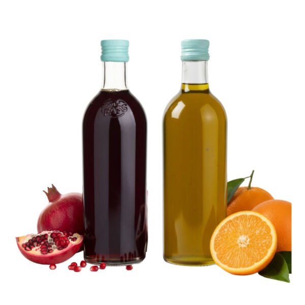 Pomegranate Balsamic Vinegar + Orange Extra Virgin Olive Oil