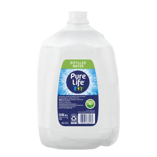Pure Life - Distilled Water - 1 Gal (6 Plastic Jugs)