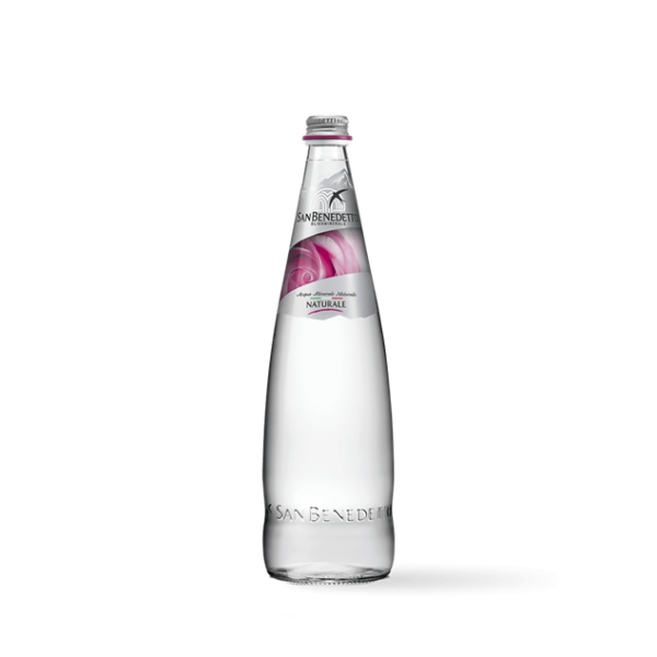 San Benedetto - Natural Water - 1 L (6 Glass Bottles)