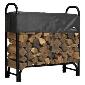 ShelterLogic 4' Firewood Rack with Cover ShelterLogic 4' Firewood Rack with Cover