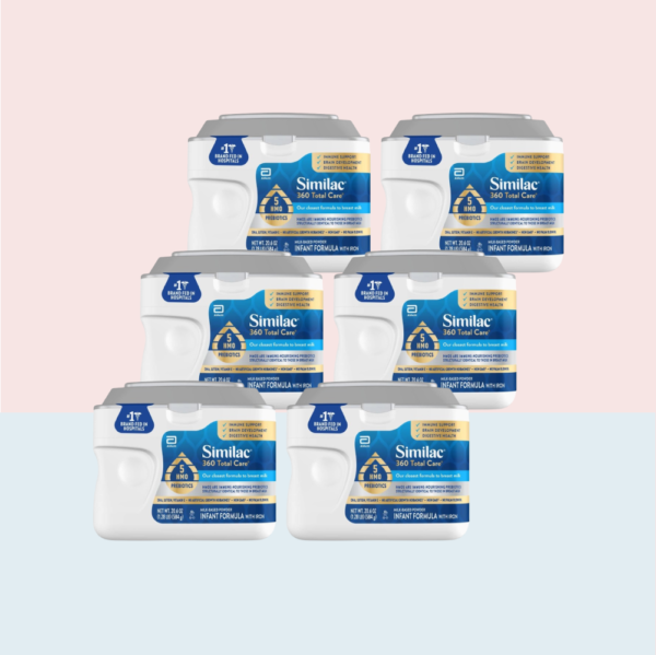 Similac 360 Total Care Infant Formula 20.6 Oz non-GMO (Case of 6) Similac 360 Total Care Infant Formula 20.6 Oz non-GMO (Case of 6)