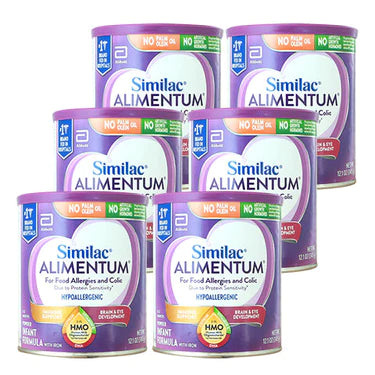 Similac Alimentum Hypoallergenic Infant formula (6-12.1 oz) Case of 6