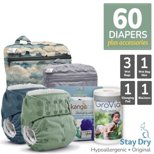 Twins Cloth Diaper Bundles & Starter Kits | Kanga Care | Kanga Care Twins Cloth Diaper Bundles & Starter Kits | Kanga Care | Kanga Care
