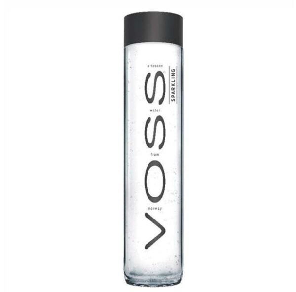 Voss - Sparkling - 800 ml (6 Glass Bottles)