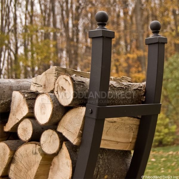 Woodhaven 8' Crescent Firewood Rack Woodhaven 8' Crescent Firewood Rack