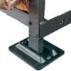 Woodhaven Black Firewood Rack - 3' Woodhaven Black Firewood Rack - 3'