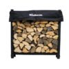 Woodhaven Black Firewood Rack - 3' Woodhaven Black Firewood Rack - 3'